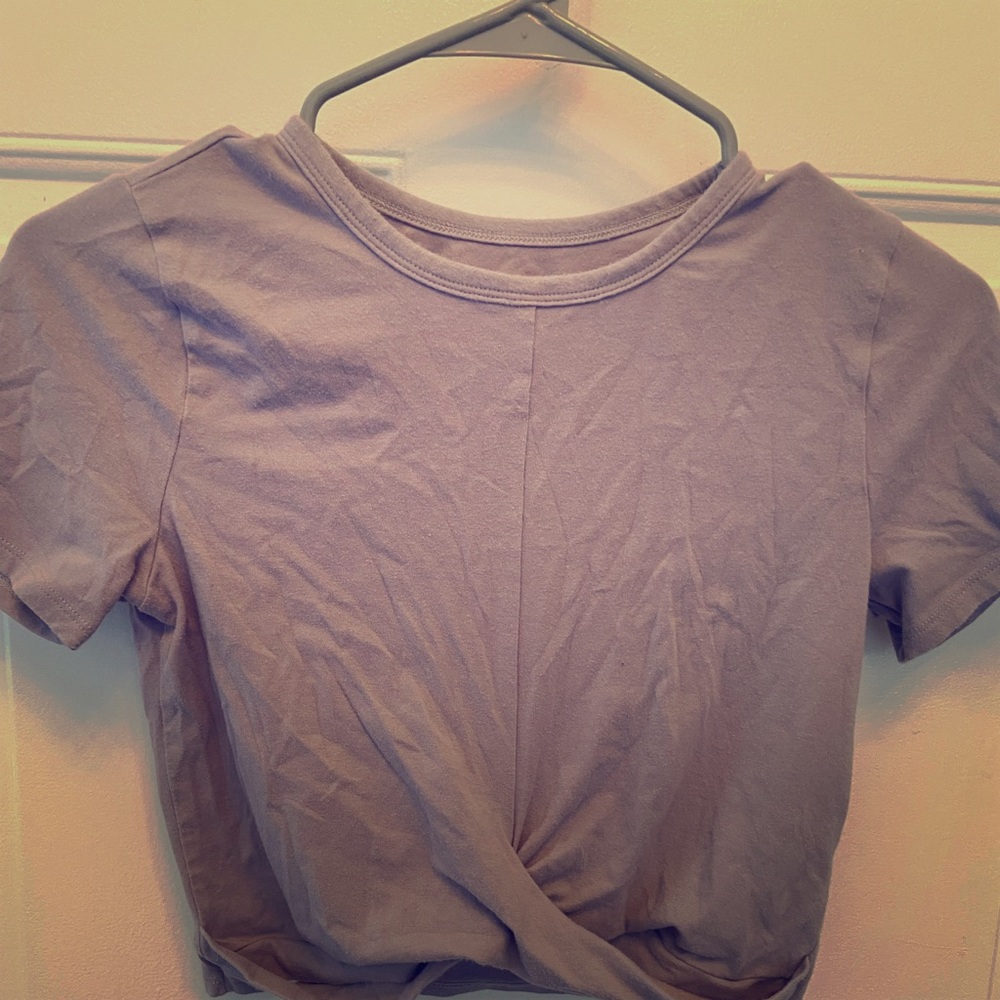 Hollister Baby Tee with twist front
